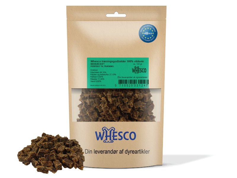 Whesco Naturlige trningsgodbidder Medium-soft (flere varianter)